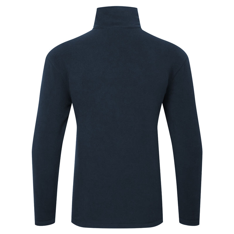 Chargez l'image dans la visionneuse de la galerie, F409 - Polaire Eco Pullover, Noir, vue de dos # Couleur_Noir
