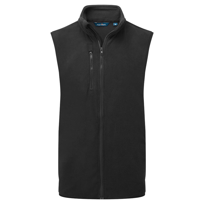 Chargez l'image dans la visionneuse de la galerie, F417 - Gilet Polaire, Noir # Couleur_Noir
