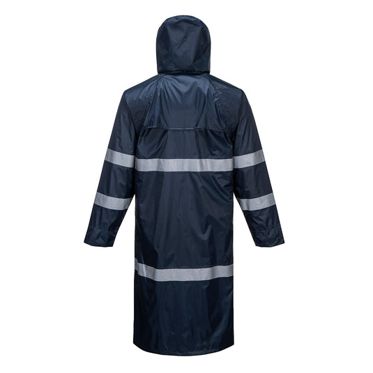 F438 - Manteau De Pluie Iona, Marine, vue de dos 