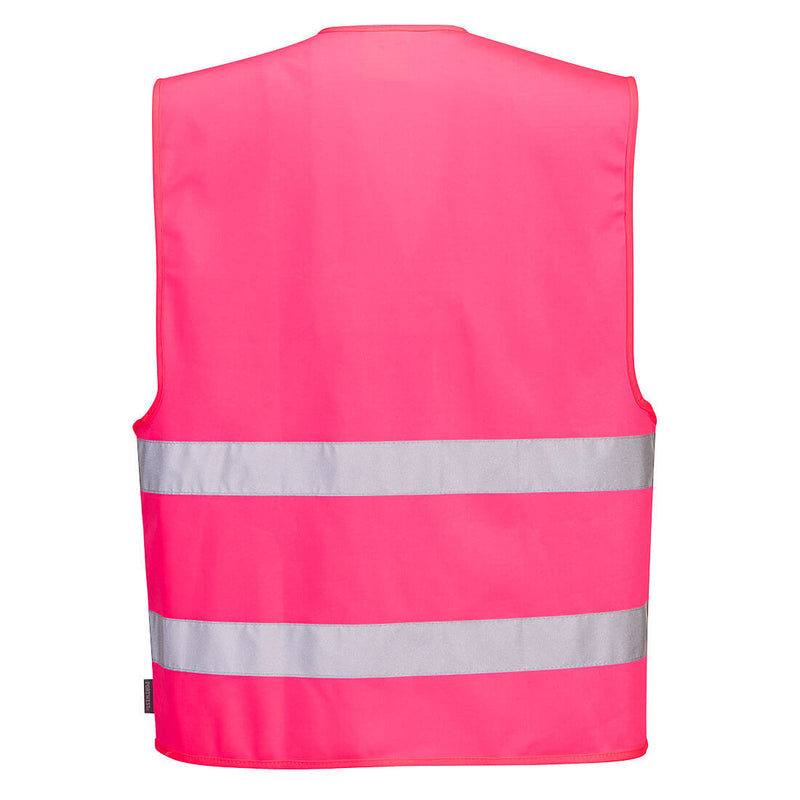 Chargez l'image dans la visionneuse de la galerie, F474 - Gilet Iona, Rose, vue de dos # Couleur_Rose

