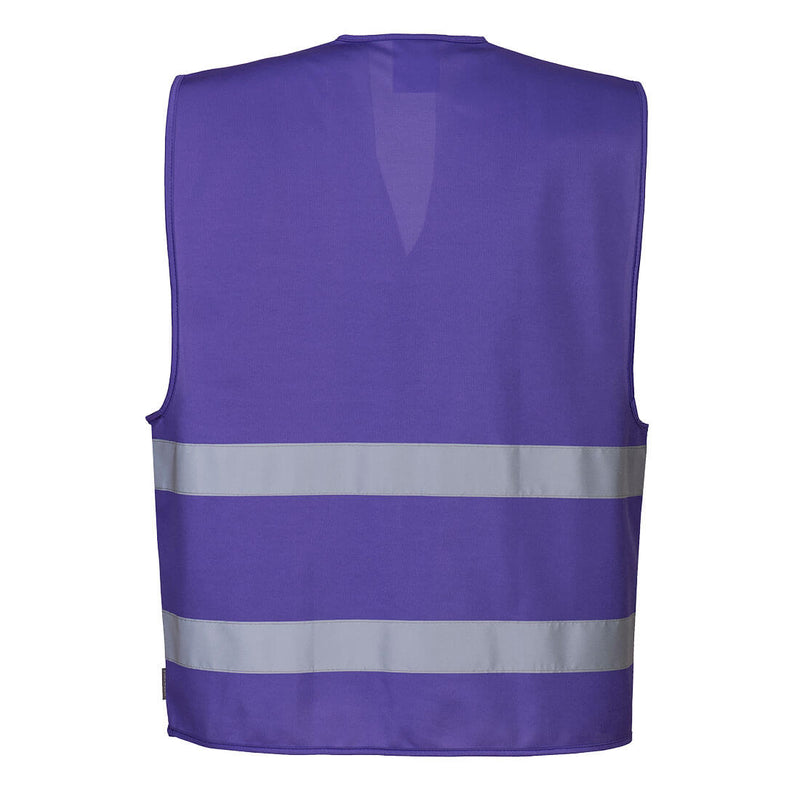 Chargez l'image dans la visionneuse de la galerie, F474 - Gilet Iona, Violet, vue de dos # Couleur_Violet
