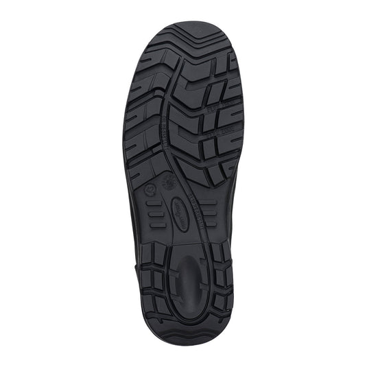 FD22 - Chaussure montante en cuir composite S3S HRO FO SC HI CI AN LG SR, Noir, vue de dos