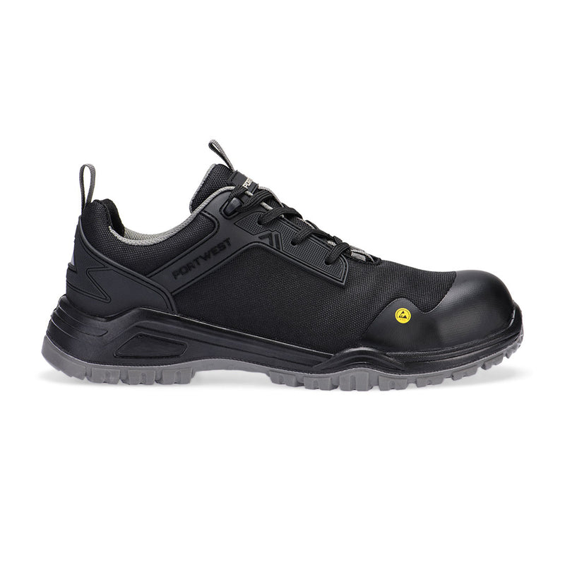 Chargez l'image dans la visionneuse de la galerie, FE11 - Chaussure basse Mesh composite S3S ESD SR FO, Noir/Gris # Couleur_Noir/Gris
