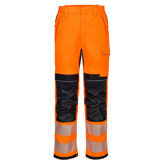 Pantalon travail ignifugé FR414 - protection flamme arc électrique haute visibilité