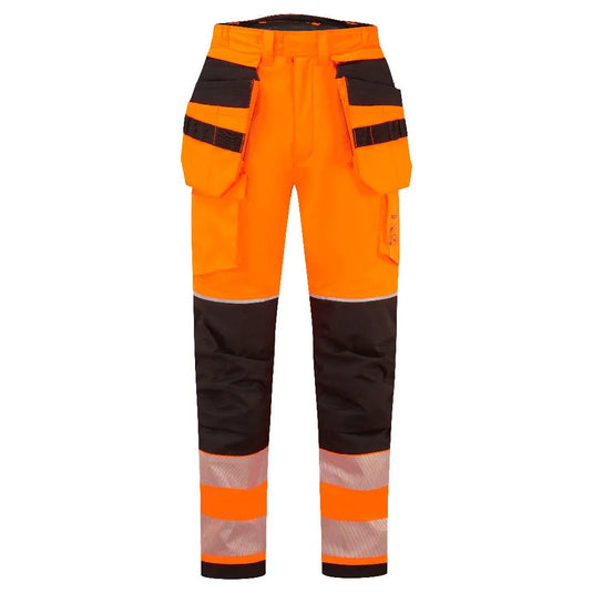 Pantalon hiver anti-feu FR427 - poches holster imperméable haute visibilité