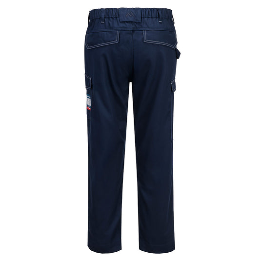 FR448 - Pantalon de Travail FR Bizflame CL2, Marine, vue de dos 