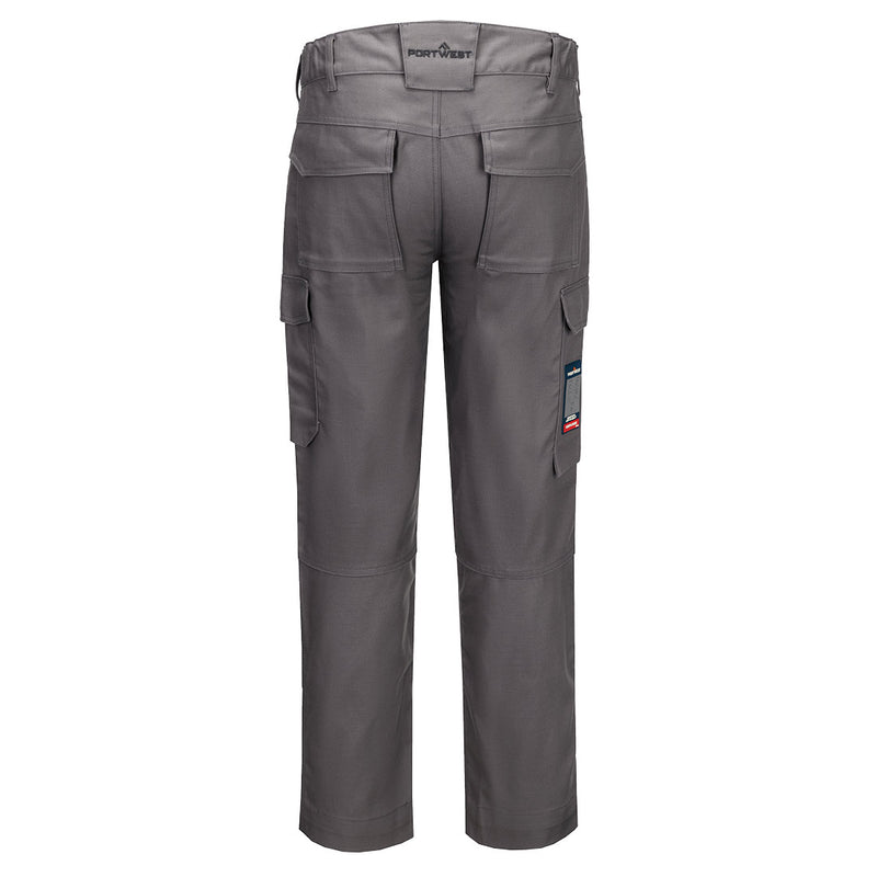 Chargez l'image dans la visionneuse de la galerie, FR454 - Pantalon Bizflame Industry FR, Gris, vue de dos # Couleur_Gris
