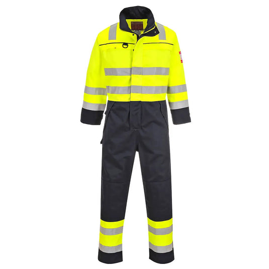 Combinaison Haute-Visibilité Multi-risques FR60 - protection feu chaleur arc électrique