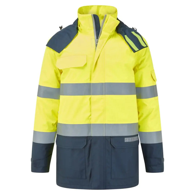 Chargez l'image dans la visionneuse de la galerie, Parka Haute Visibilité Ignifuge FR617 - protection multirisques professionnelle
