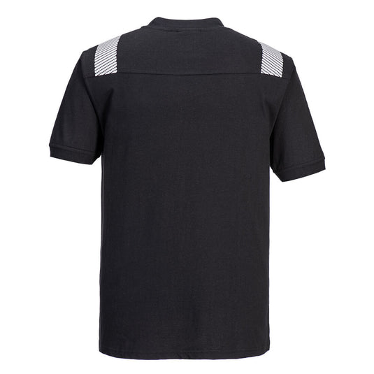 FR712 - WX3 T-Shirt résistant à la flamme, Noir, vue de dos 