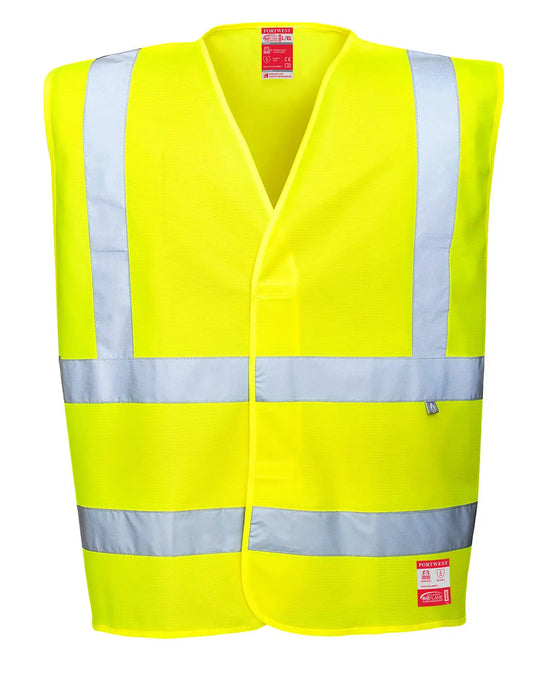 FR71 - Gilet HV antistatique et flamme résistant Epi-Protect