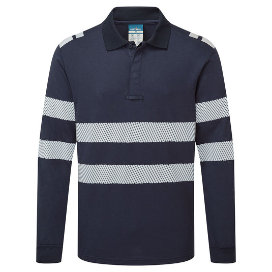 FR733 - Polo ML PW3 Modaflame FR, Marine