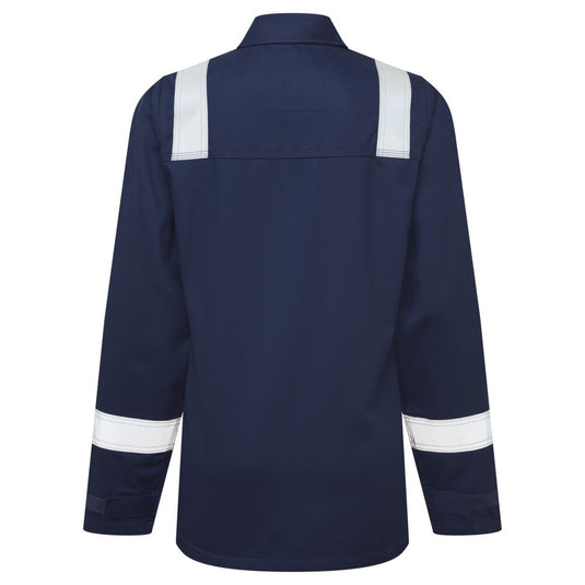 FR740 - Veste femme Bizflame FR, Marine, vue de dos