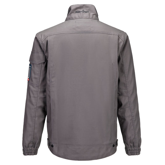 FR750 - Veste Bizflame Industry FR, Gris, vue de dos