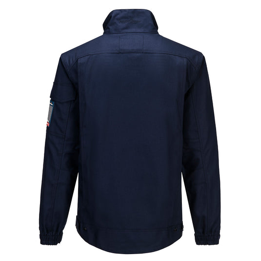 FR750 - Veste Bizflame Industry FR, Marine, vue de dos 