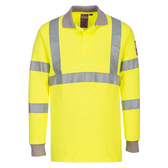 FR77 - Polo manches longues FR antistatique et HiVis Epi-Protect