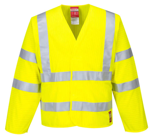FR85 - Gilet HV ML Antistatique - Résistante à la flamme Epi-Protect
