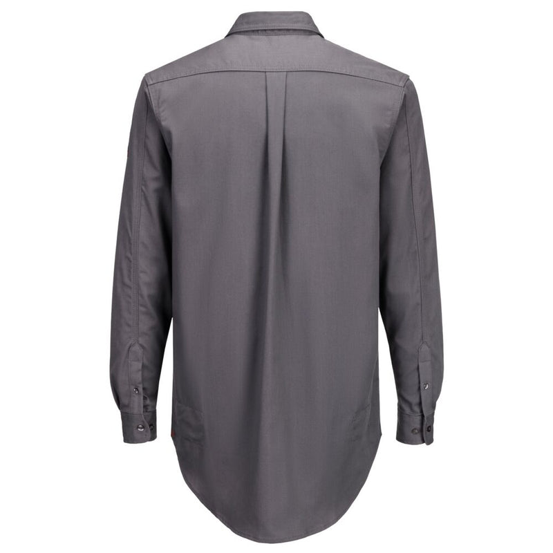 Chargez l'image dans la visionneuse de la galerie, FR89 - Chemise Bizflame 88/12, Gris, vue de dos # Couleur_Gris
