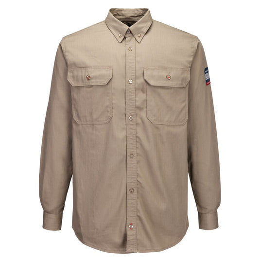 FR89 - Chemise Bizflame 88/12, Kaki