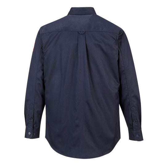 FR89 - Chemise Bizflame 88/12, Marine, vue de dos