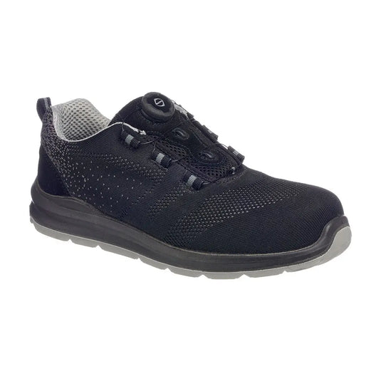 FT08 - Portwest Compositelite Wire Lace Safety Trainer Knit S1P Epi-Protect