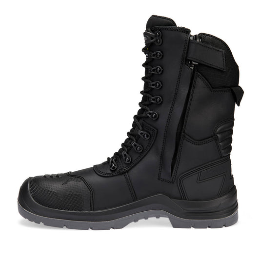 FV03 - Boots haute en cuir composite S7L ESD HRO LG FO SC CI SR, Noir, vue de dos 