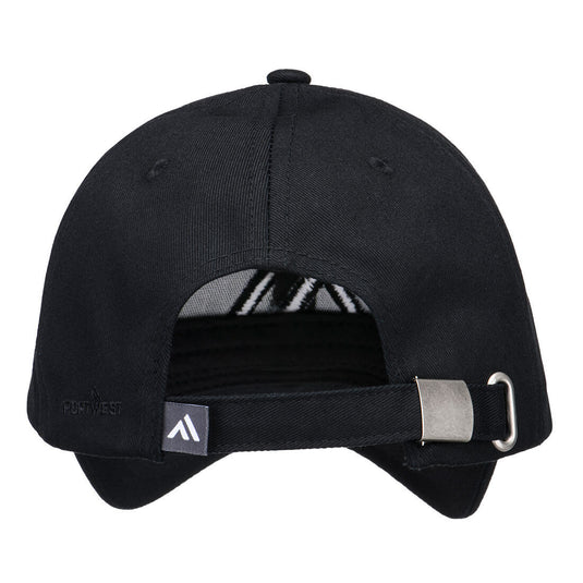 HA31 - Casquette Portwest, Noir, vue de dos