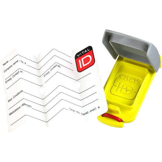 Porte-Badge Étanche ID13 - fixation universelle silicone pour identification professionnelle