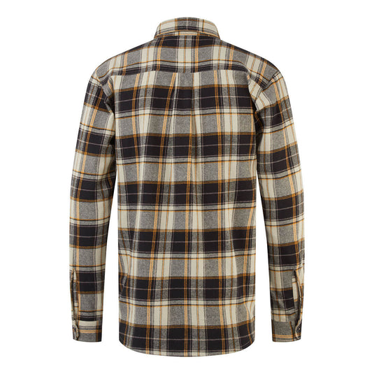 KA307 - Chemise à carreaux KA3, Noir, vue de dos