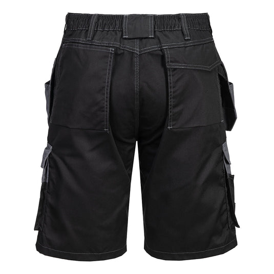 KS18 - Short Granit, Noir/ Zoom Gris, vue de dos 