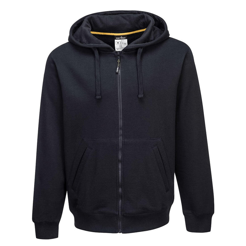 Chargez l'image dans la visionneuse de la galerie, KS31 - Sweatshirt Zippé à capuche Nickel, Noir # Couleur_Noir

