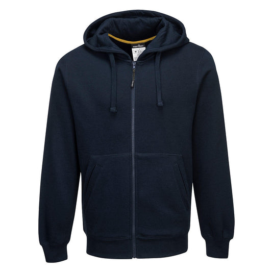 KS31 - Sweatshirt Zippé à capuche Nickel, Marine 