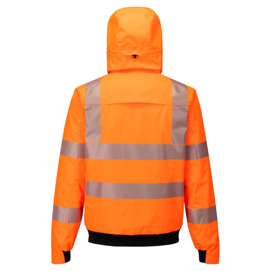 KX315 - Bomber de pluie HV KX3, Orange, vue de dos