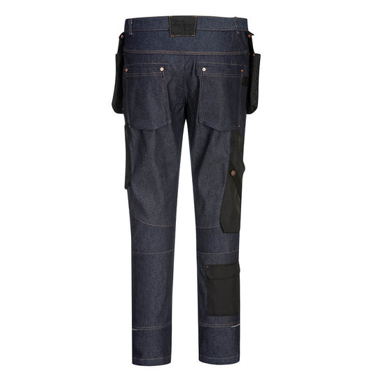 KX342 - Pantalon en jean Holster KX3, Indigo, vue de dos 