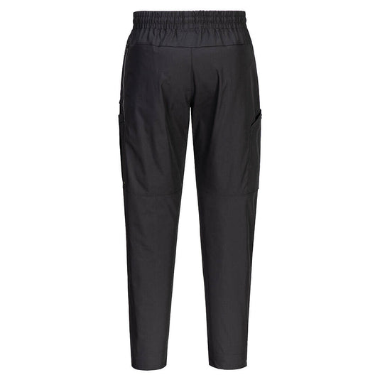 KX345 - Pantalon Combat à Cordon KX3, Noir, vue de dos 
