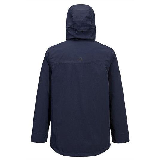 KX364 - Veste de pluie KX3, Marine, vue de dos 