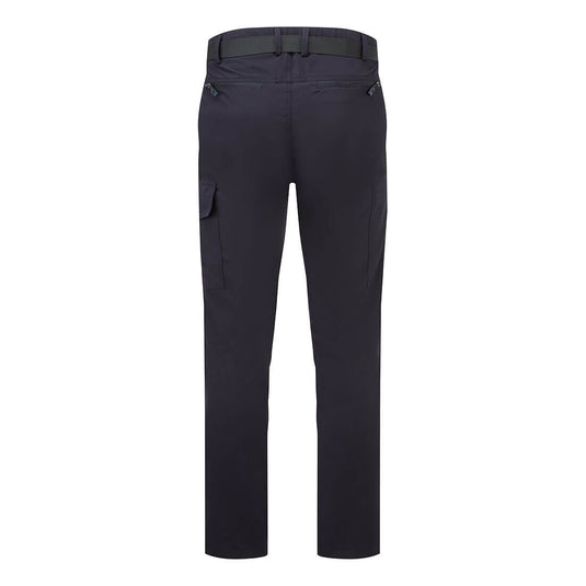 L711 - Pantalon ultra léger slim Stretch, Marine Short, vue de dos