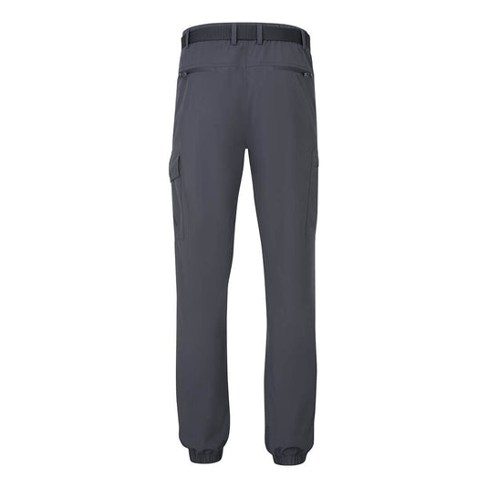 L712 - Pantalon ultra léger slim Stretch, Gris Métal, vue de dos