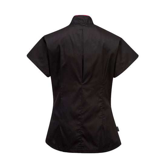 LW15 - Tunique Wrap, Noir, vue de dos 