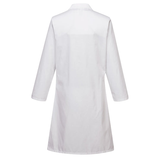 LW63 - Blouse standard femme, Blanc, vue de dos 