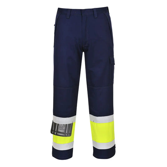 Pantalon MV26 MODAFLAME - détails bandes réfléchissantes et poches multiples