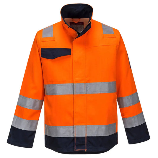 MV35 - Veste Modaflame Orange/Marine RIS Epi-Protect