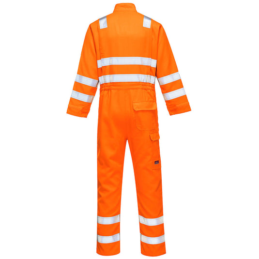 MV91 - Combinaison Orange Modaflame RIS, Orange, vue de dos 