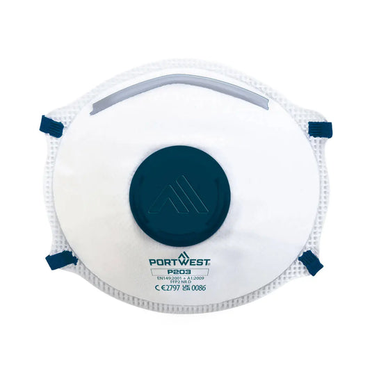 Masque FFP2 valve Dolomite P203 - protection respiratoire professionnelle
