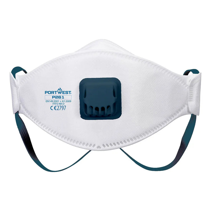 Chargez l'image dans la visionneuse de la galerie, Masque respiratoire FFP2 avec valve P261 Dolomite - protection respiratoire professionnelle
