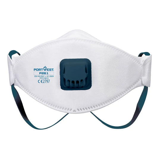 P261 - Masque respiratoire FFP2 pliable avec valve – modèle Dolomite (boîte de 10) Epi-Protect