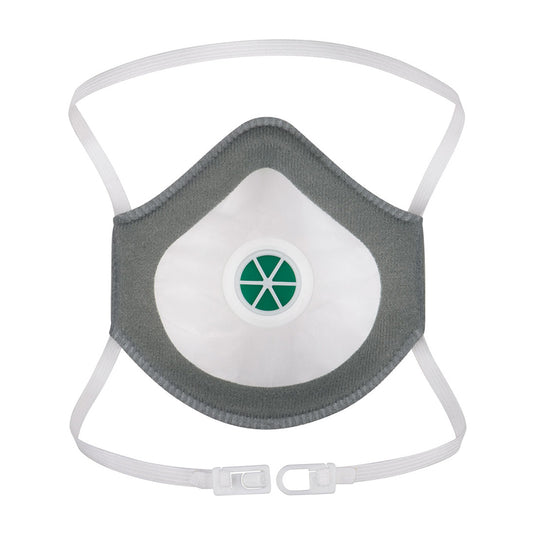 P311 - Masque FFP3 Valve (par 10), Blanc, vue de dos 