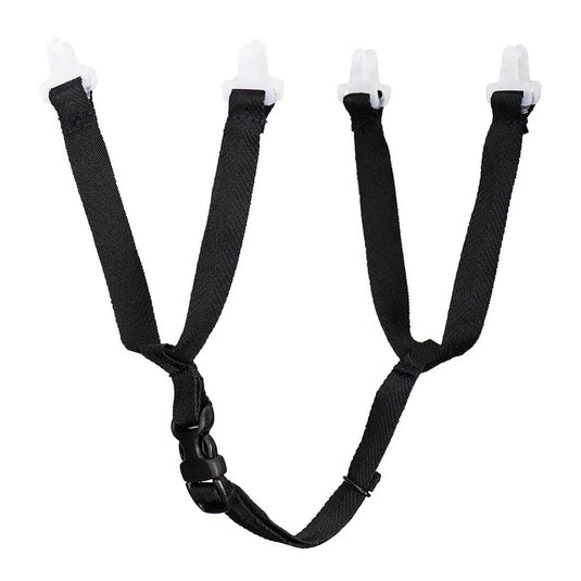 Mentonnière 4 points PA11 - jugulaire réglable pour casque de chantier