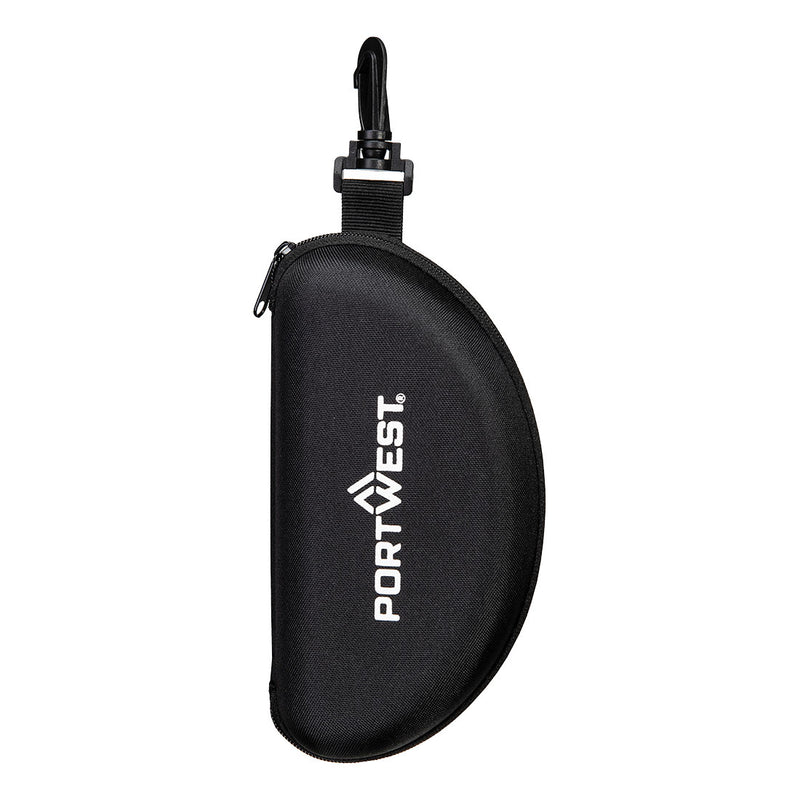 Chargez l'image dans la visionneuse de la galerie, PA15 - Étui de rangement pour lunettes (lot de 8 pcs), Noir, vue de dos # Couleur_Noir

