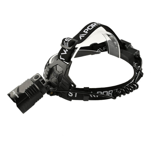 PA81 - Lampe frontale focalisante haute puissance, Noir, vue de dos 